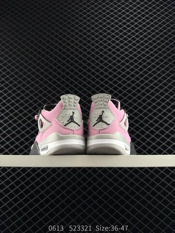 Jordan Air Jordan 4 Orchid Pink Grey Black White EU 36-47 Basketball Shoe - Unisex BS-81213