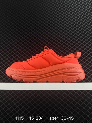 HOKA ONE ONE Bondi B3 LS Bright Orange EU 36-45 Running Shoe Running Sneakers Unisex BS-86385