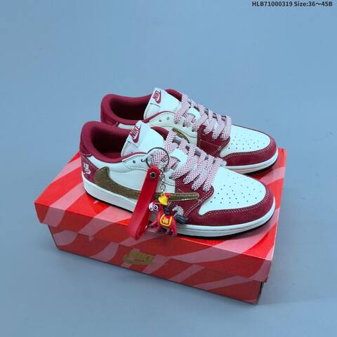 Nike Air Jordan 1 x Travis Scott AIR JORDAN DIY Lifestyle BS-66499