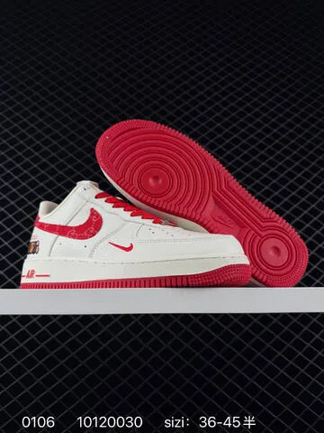 Nike Air Force 1 07 Low White Red Blue EU 36-45 Lifestyle - Unisex BS-73298