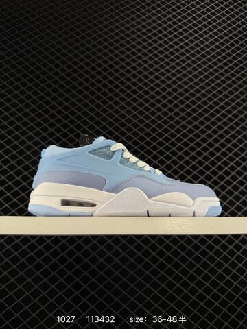 Jordan Air Jordan 4 RM Light Blue White EU 36-48 Basketball Shoe - Unisex (BS-80427)