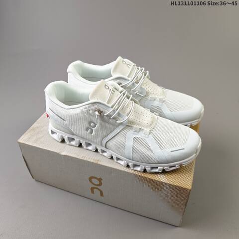 On Running Cloud 5 Black White Or Light Grey Navy White EU 36-45 Running Shoe Running Sneakers - Unisex (BS-69827)