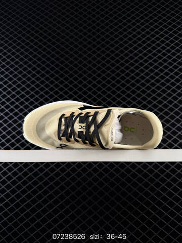 On Cloudmonster 3 Hyper Beige Black White Neon Green EU 36-45 Running Shoe Running Sneakers - Unisex (BS-84996)