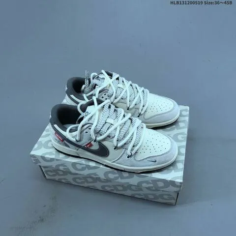 Nike Dunk SB Low Supreme Off White Grey Blue EU 36-45 Skate Shoe - Unisex BS-60263