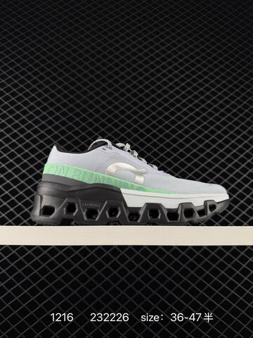 On Cloudtilt Light Grey Mint Green Black White EU 36-47 Running Shoe Running Sneakers - Unisex BS-85431