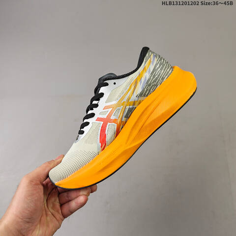 ASICS MAGIC SPEED 4 T-GEL White Black Red Orange EU 36-45 Running Shoe Running Sneakers - Unisex (BS-69195)