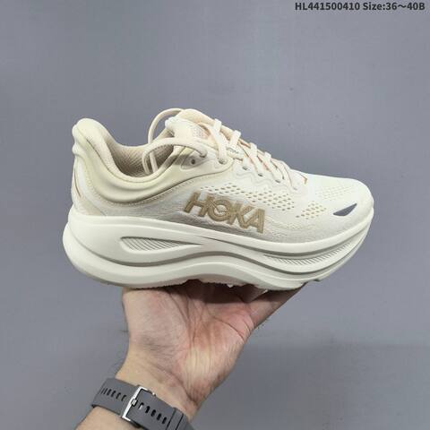 HOKA ONE ONE Bondi 9 Black EU 36-46 Running Shoe Running Sneakers - Unisex (BS-69356)