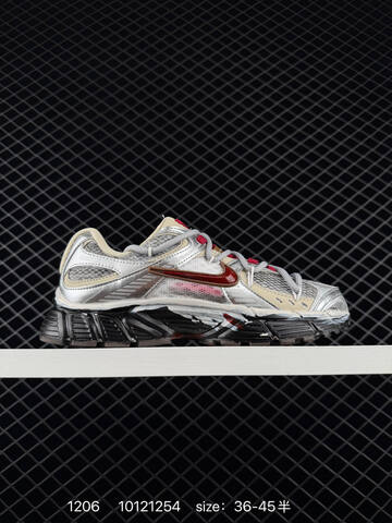 Nike Air Zoom Spiridon Cage 2 Silver Black Red 36-45 Running - Unisex (BS-73823)