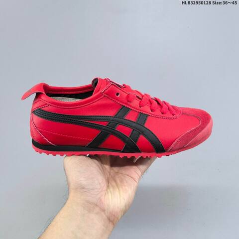 Onitsuka Tiger Mexico 66 NIPPON MADE 1183 C102 600 Red Black EU 36-45 Sneaker Casual Sneakers - Unisex (BS-69030)