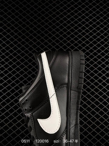 Nike Dunk Low Black White EU 36-47 Skate - Unisex (BS-71538)