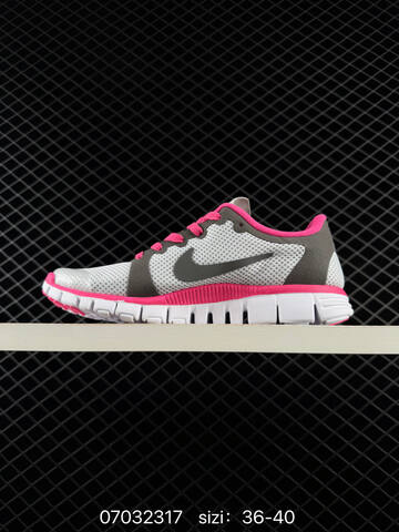 Nike Free Run 3 0 White Grey Pink EU 36-40 Running - Unisex (BS-70434)