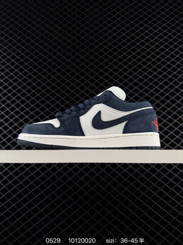 Air Jordan 1 Low Obsidian Suede AIR JORDAN 1 Aj1 Lifestyle BS-79207
