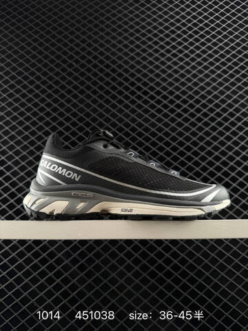 Salomon XT-6 FT Black Grey Cream EU 36-45 Trail Shoe Trail Running Sneakers - Unisex (BS-85959)