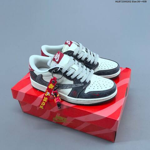 Nike Air Jordan 1 x Travis Scott AIR JORDAN DIY Lifestyle BS-66715