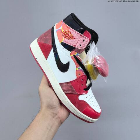 Air Jordan 1 Retro High OG Spider Verse 2 0 AIR JORDAN 1 Aj1 Lifestyle BS-66615
