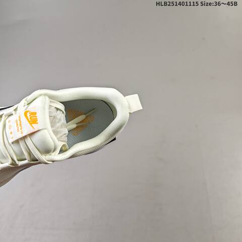 Nike Vomero 18 GTX ReactX Air Zoom Off White Black Light Grey Orange EU 36-45 Running Shoe - Unisex BS-63671