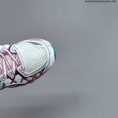 ASICS GEL-KAYANO 20 White Pink Blue Burgundy 39 5-47 Running Shoe Running Sneakers - Unisex (BS-68787)