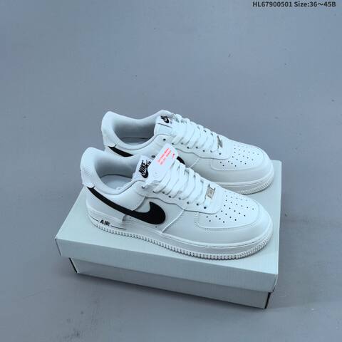 Nike Air Force 1 07 White Blue Navy White EU 36-45 Sneaker - Unisex (BS-60552)
