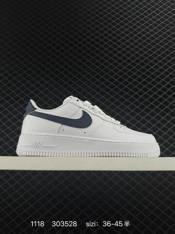 Nike Air Force 1 07 Low FJ4146-403 White Navy EU 36-45 5 Lifestyle - Unisex (BS-74138)