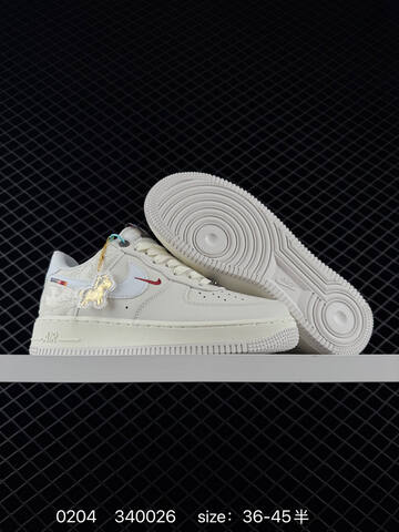 Nike Air Force 1 07 Low Sail White With Red Accents EU 36-45 5 Lifestyle - Unisex (BS-72833)