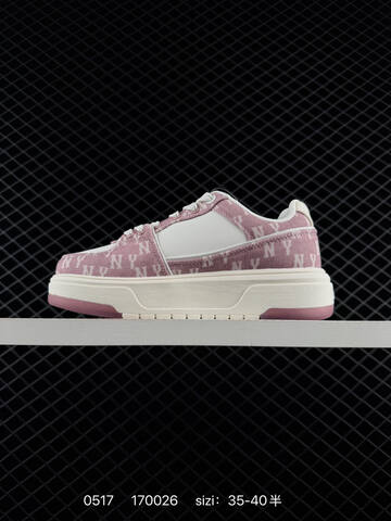 MLB Chunky Liner Fresh Pink White EU 35-40 Skate Shoe Skate Sneakers - Unisex