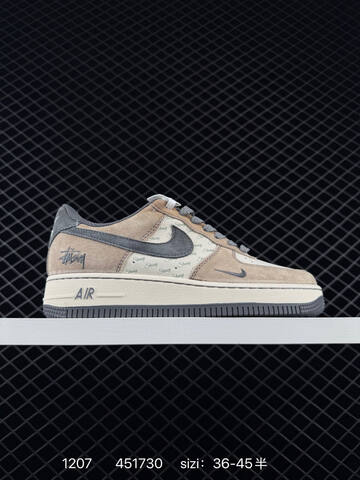 Nike Air Force 1 07 LV8 White Grey Black EU 36-45 5 Lifestyle - Unisex (BS-73814)