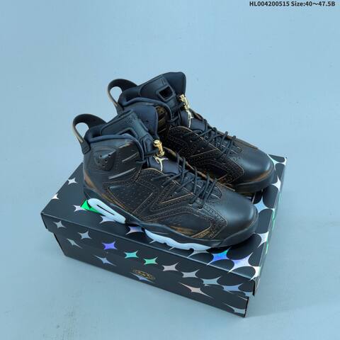 Jordan Air Jordan 6 Retro Xuan Wu Black Bronze EU 40-47 5 Basketball - Men's (BS-65965)
