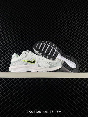 Nike P-9000 White Grey Black Neon Green EU 36-45 Running - Unisex (BS-70042)