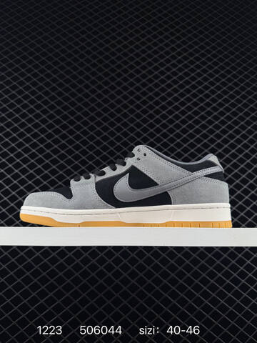 Nike SB Dunk Low Pro HF3063-002 Black Grey Gum EU 40-46 Skate - Men's (BS-73549)