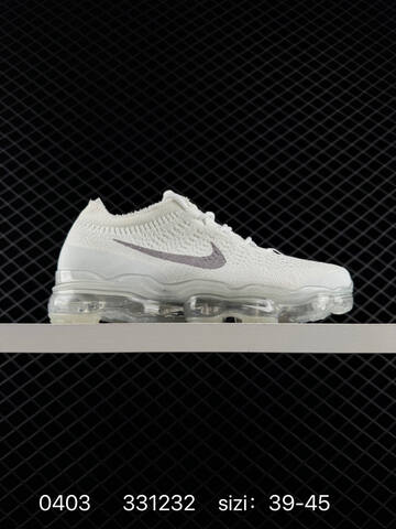 Nike Air Vapormax 2023 FK White Grey Beige Black EU 36-45 Running - Unisex (BS-72309)
