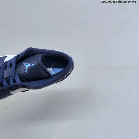 Jordan Air Jordan 1 Low Midnight Navy University Blue White 35 5 46 Casual - Unisex (BS-66144)