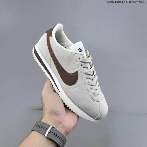 Nike Classic Cortez Light Beige Brown White EU 36-45 Sneaker - Unisex BS-60304