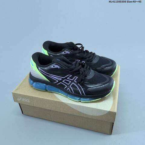 ASICS Gel-Quantum 360 VIII Black Purple EU 40-45 Running Shoe Running Sneakers - Men's (BS-69011)