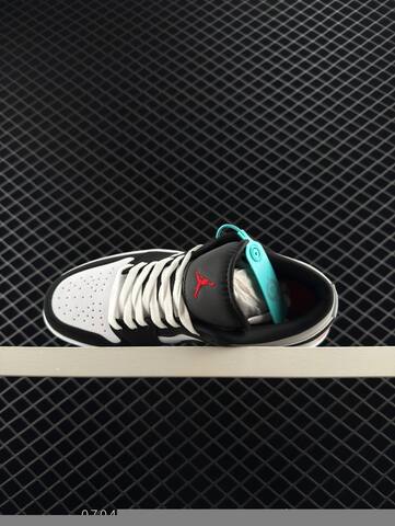 Jordan Air Jordan 1 Low HF3188-106 White Black Grey Red Teal EU 36-46 Sneaker - Unisex BS-81104