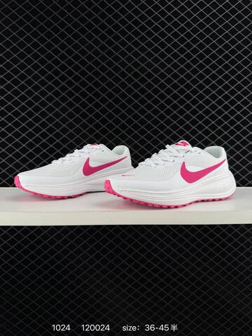 Nike Revolution 8 White Pink EU 36-45 5 Running - Unisex (BS-74616)