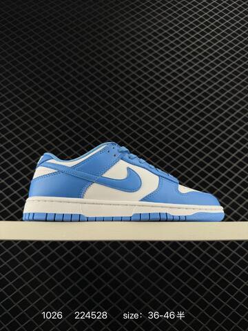 Nike SB Dunk Low Multi-color Shown Black White Grey White Black Pink White And Blue White EU 36-46 5 Skate - Unisex (BS-74553)