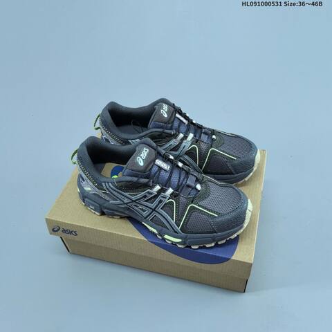 ASICS GEL-KAHANA 8 Black Grey EU 36-46 Trail Shoe Trail Running Sneakers - Unisex (BS-68780)