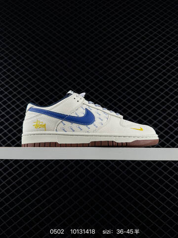 Nike Dunk Low Retro White Blue Gum 36-45 Lifestyle - Unisex (BS-71730)