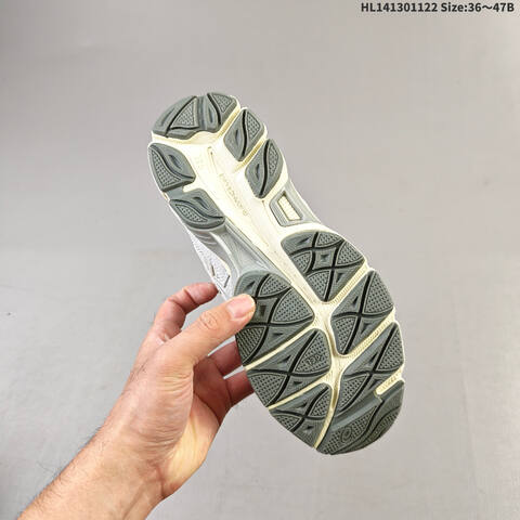 ASICS GEL-NYC Grey Cream Green EU 36-47 Running Shoe Running Sneakers - Unisex (BS-69250)