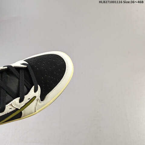 Nike Air Jordan 1 Low OG SP Black White Olive Cream EU 36-46 Casual - Unisex (BS-63625)
