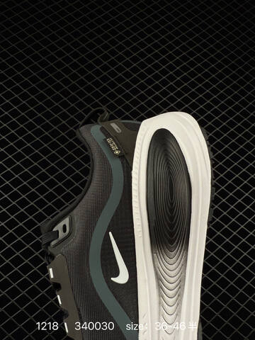 Nike Vomero 18 GTX Black White Gray 36-46 5 Running - Unisex (BS-73628)