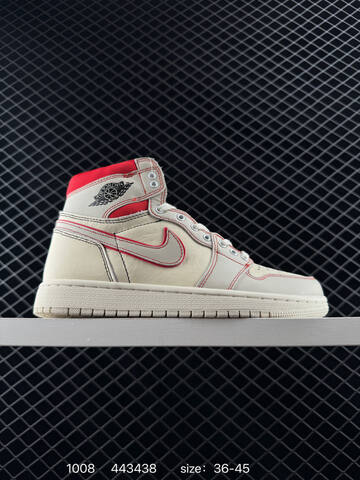 Jordan Air Jordan 1 Retro High OG Black Red White EU 36-45 Basketball Shoe - Unisex (BS-80563)