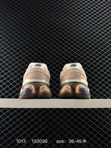 New Balance 9060 Beige White Brown Navy EU 36-45 Sneaker - Unisex (BS-82728)