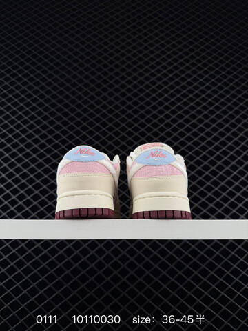 Nike SB Dunk Low Pro Pink Cream Burgundy EU 36-45 Skate - Unisex (BS-73202)