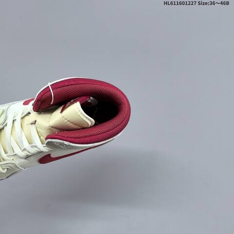 Jordan Air Jordan Legacy 312 White Burgundy Cream Gold 36 46B Basketball - Women s BS-67245
