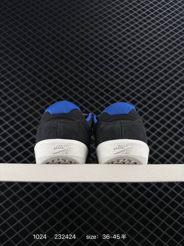 Nike SB Force 58 Black Blue White 36-45 Skate - Unisex BS-74613