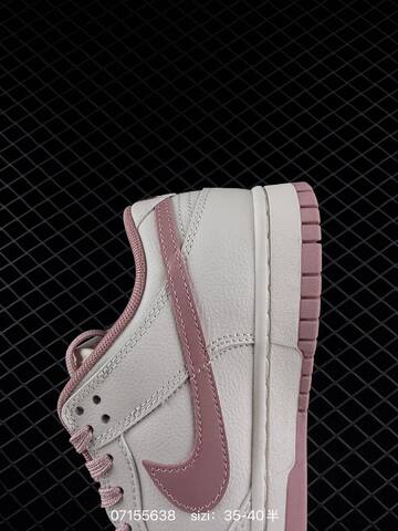 Nike Dunk Low White Light Pink EU 35-40 Skate - Unisex (BS-70238)
