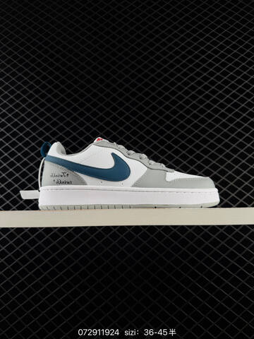 Nike Court Borough Low 2 GS White Light Pink Light Blue Grey Blue EU 36-45 Skate - Unisex BS-70035