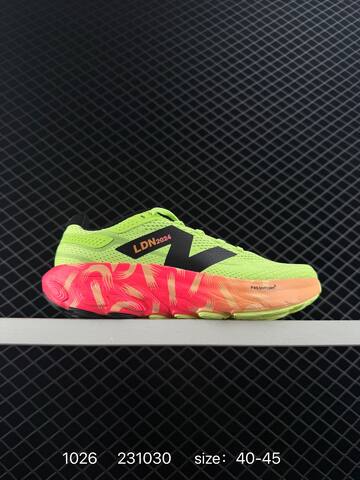 New Balance Fresh Foam X 1080v13 Triple Black Pale Yellow Light Blue EU 40-45 Running Shoe - Men's (BS-82672)