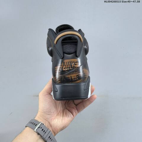 Jordan Air Jordan 6 Retro Xuan Wu Black Bronze EU 40-47 5 Basketball - Men's (BS-65952)